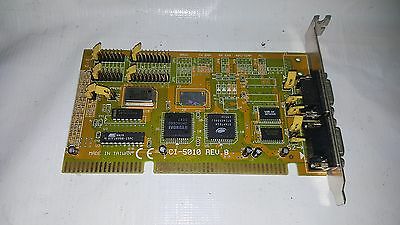 RS232 / Serial port ISA PC Interface card CI-5010 Rev B - Industrial ...