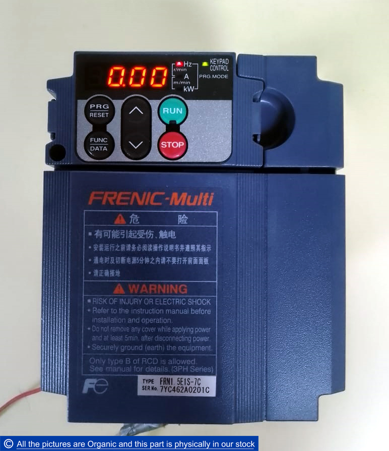 Fuji Electric FRN1.5E1S-7C Frenic-Multi Inverter 1ph 200-240v 50/60Hz ...