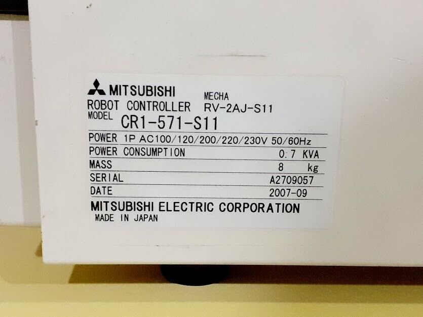 Mitsubishi Melfa CR1 571 S11 Robot Controller With CR1 EB3 EB Extention mitsubishi-melfa-cr1-571-s11-robot-controller-with-cr1-eb3-eb-extention