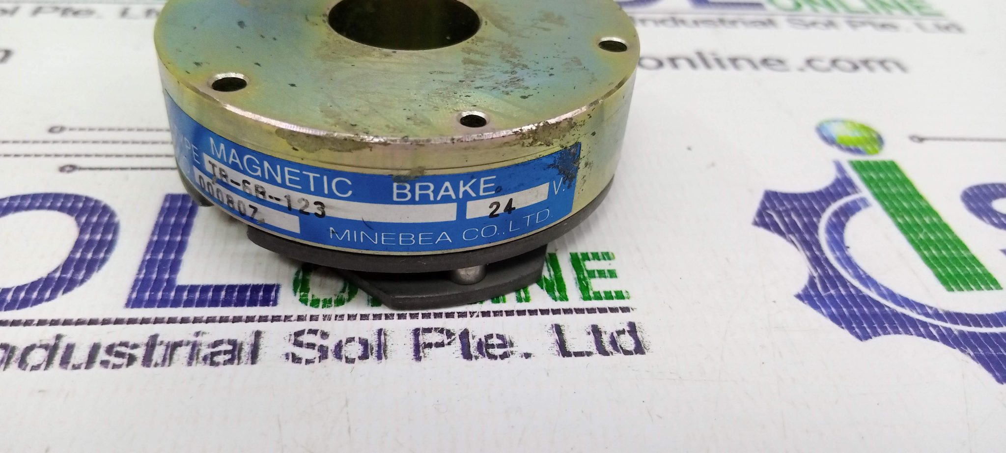 Minebea TB-6B-123 Magnetic Brake TB6B123 Minebea Co. Ltd - Industrial ...