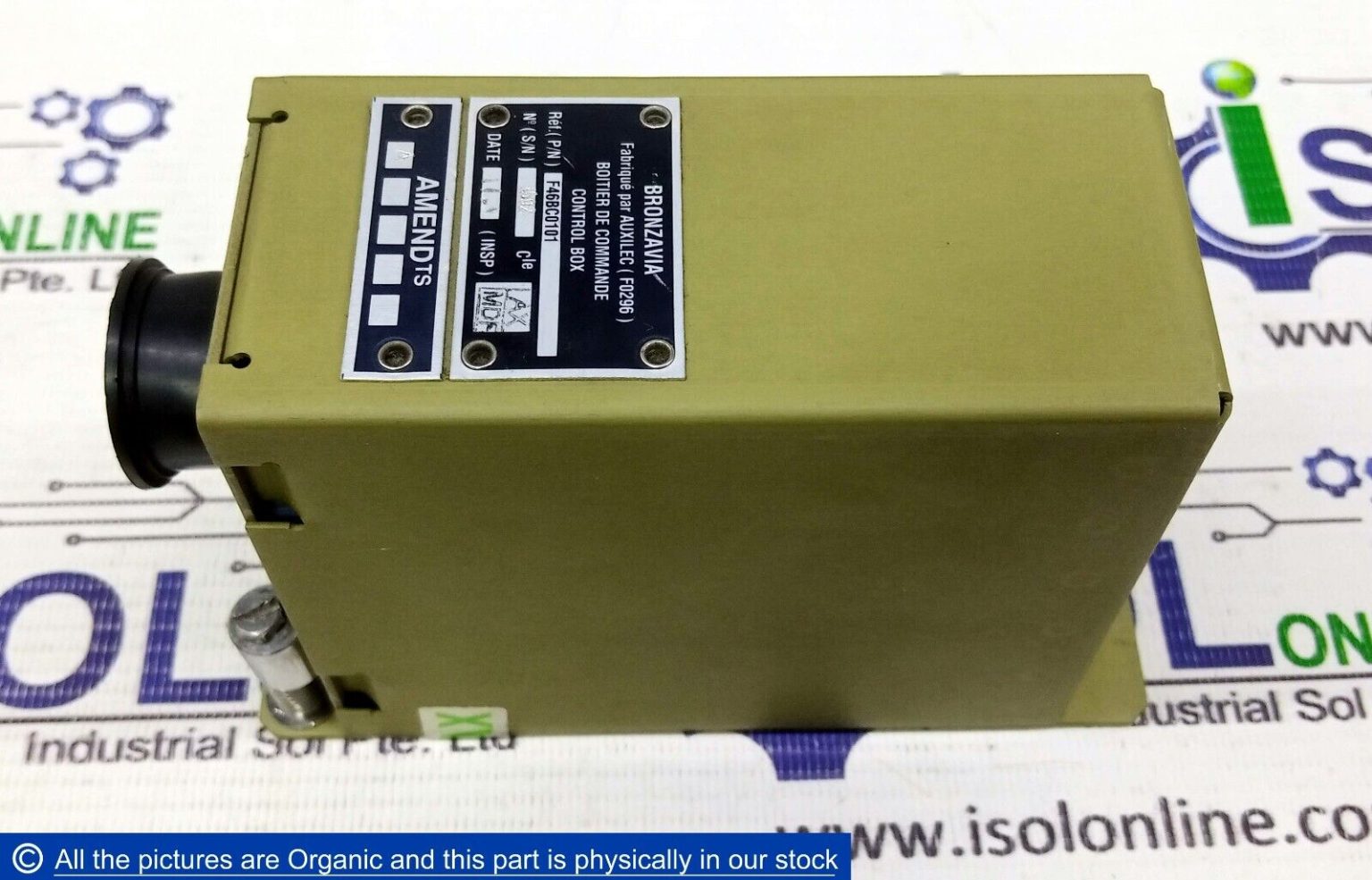 Bronzavia F46BC0101 Smoke Detector Control Box Marine Store Spare ...