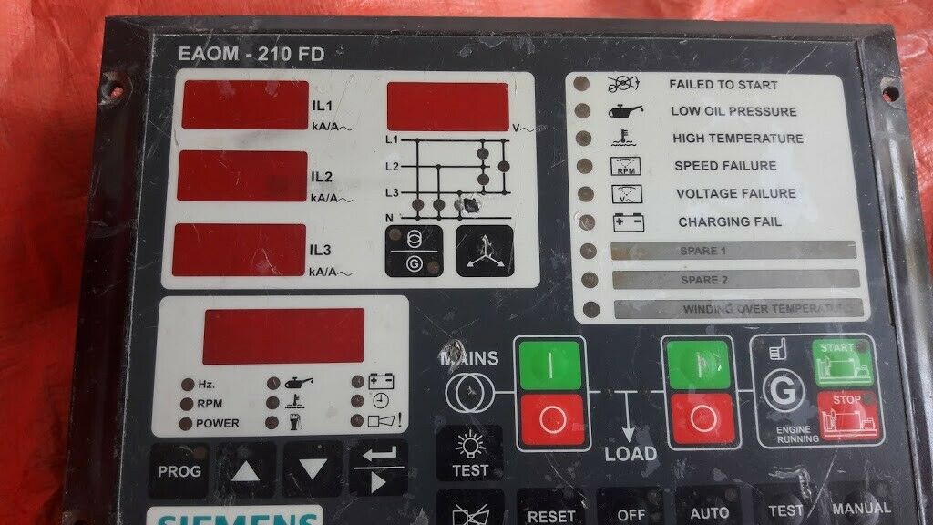 Siemens EAOM210 FD Generator Controller Unit EAOM210FD Industrial