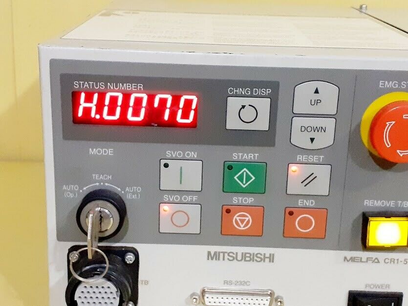 Mitsubishi Melfa CR1 571 S11 Robot Controller With CR1 EB3 EB Extention mitsubishi-melfa-cr1-571-s11-robot-controller-with-cr1-eb3-eb-extention
