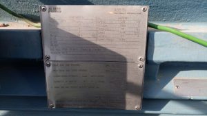 ABB Oy HXR 400LD4 Rib Cooled Induction Motor No. 4628391 duty S1