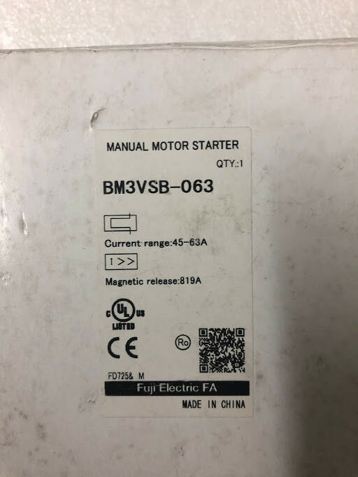 new-philips-454150035471-bm3vsb-063-fuji-electric-manual-motor-starter