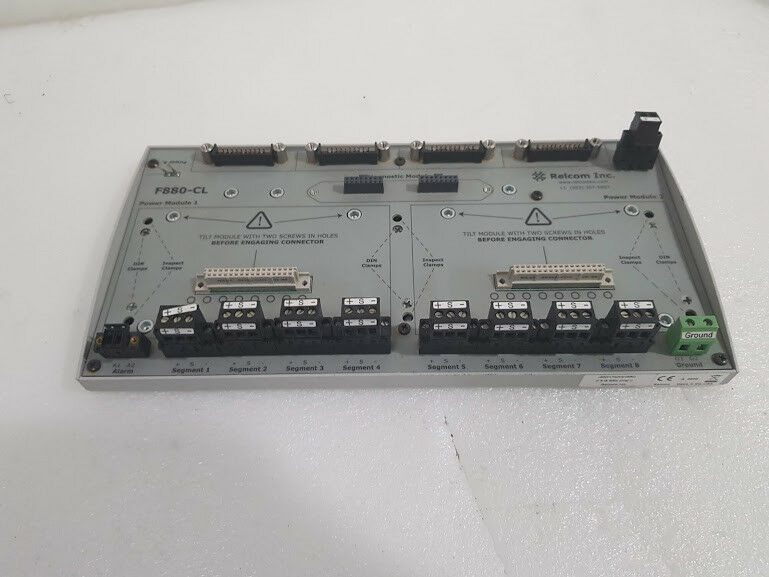 Relcom Inc Relcom Inc F880-CL 8 Segment Redundant Fieldbus F880CL - Industrial SOL ...
