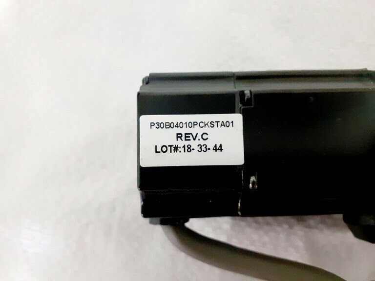 Sanyo Denki P30B04010PCKSTA01 Rev C AC Servomotor BL Super