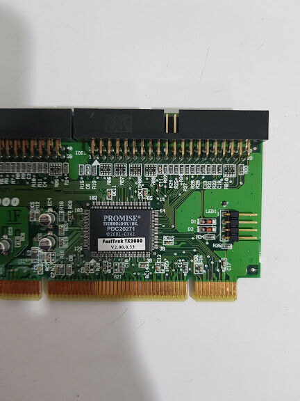 Promise Inc. Thread Driver Promise Technology Inc FastTrak TX2000 V2.00.033 Assy 0144-00 Rev C Pci ...