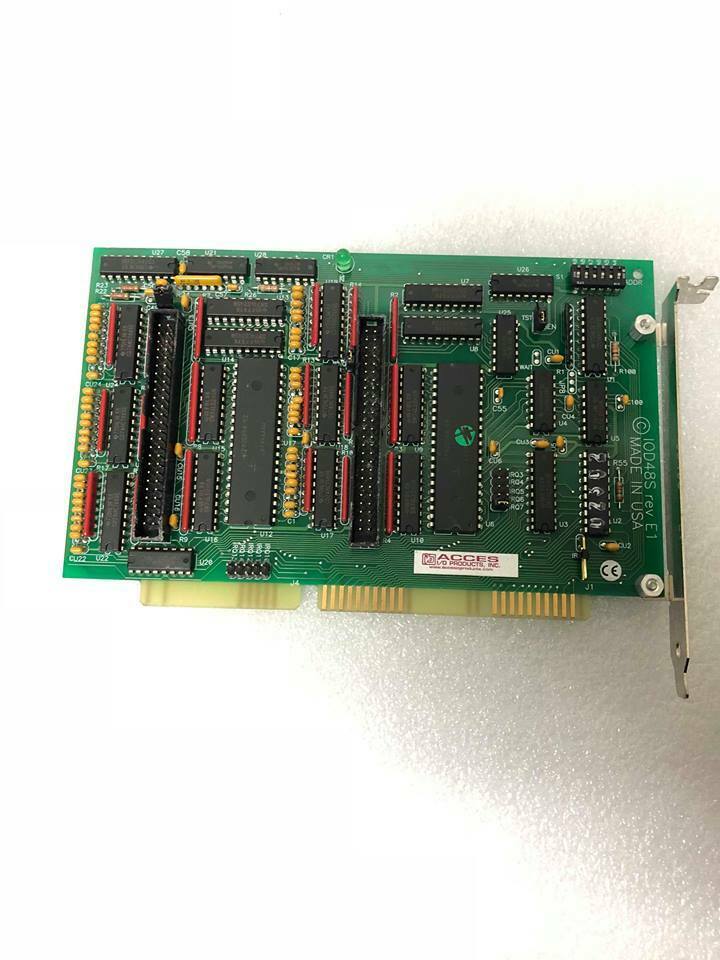 Acces IOD48S Rev E1 Input output Circuit board - Industrial SOL Pte Ltd
