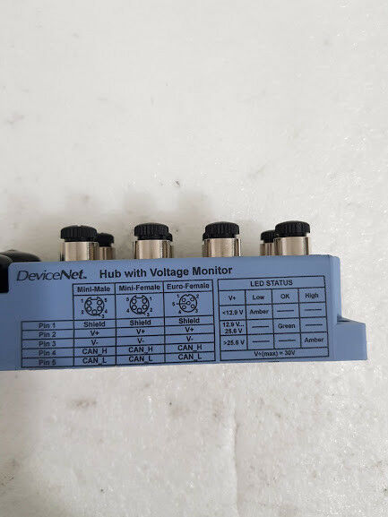 Turck JBBS 57-E811 DeviceNet Hub with voltage Monitor - Industrial SOL ...