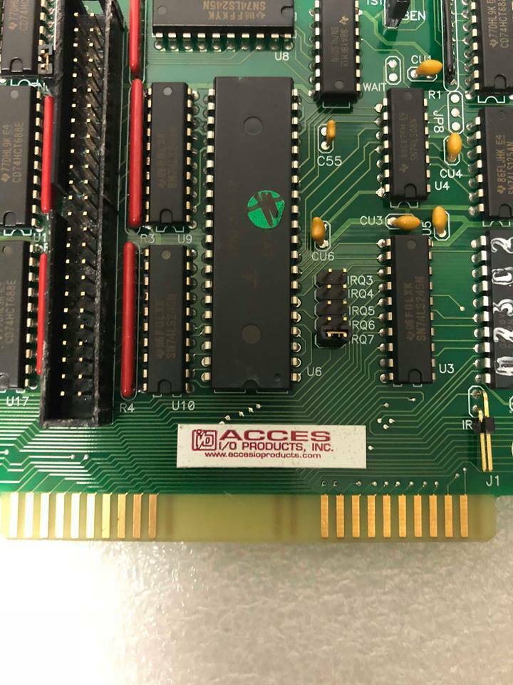 Acces IOD48S Rev E1 Input output Circuit board - Industrial SOL Pte Ltd