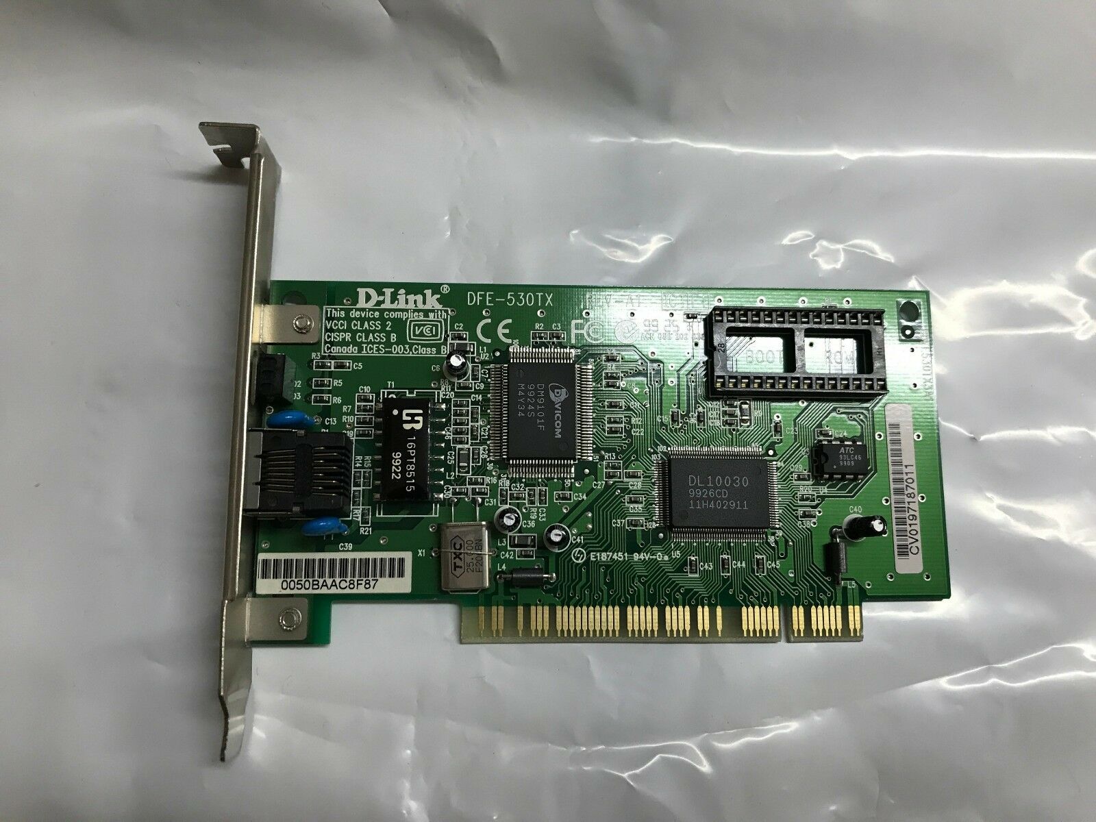 D-Link DFE-530TX Ethernet Adopter Card Rev- A1 - Industrial SOL Pte Ltd