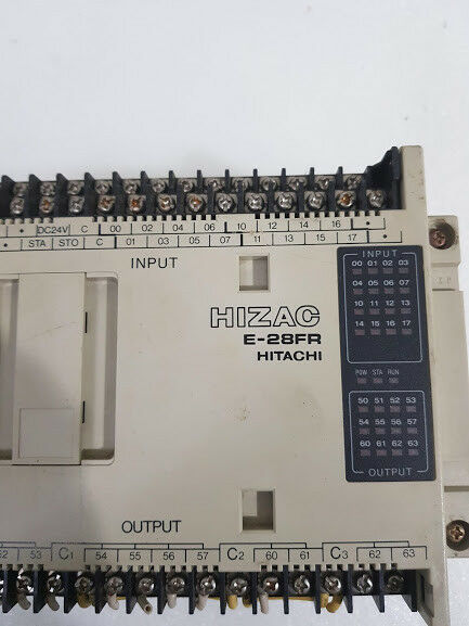 Hitachi Ltd E-28FR Programmable Controller HIZAC E28FR - Industrial SOL ...