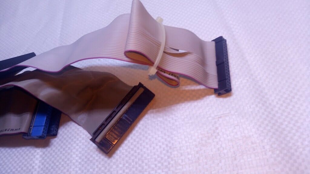 40pin IDE ultra ATA hard drive cable twisted floppy drive cable FDD and