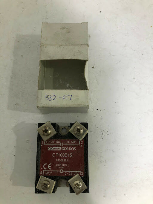 Crouzet Gordos GF100D15 solid state relay Industrial SOL Pte Ltd