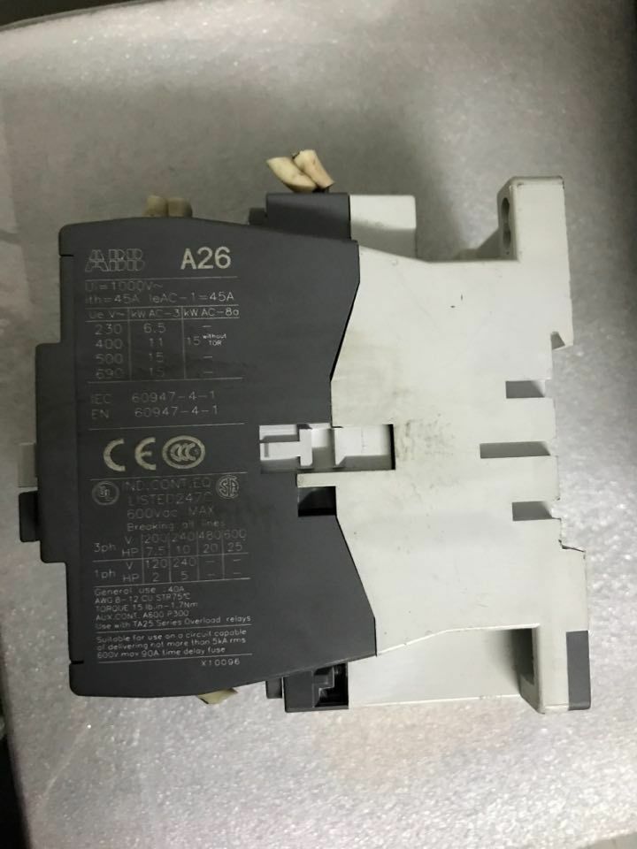 ABB A26-30-10 Contactor A263010 - Industrial SOL Pte Ltd
