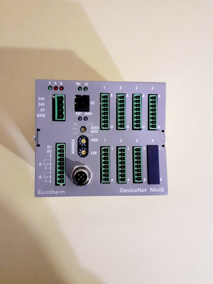 Eurotek Mini8 Eurotherm DeviceNet Mini8/8LP/0PRG/VL/DNETM12/C/TC8/TC8/DO8/AO4/STD/250 ...