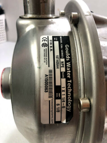 JU樣 專用7300 Bluffton 1313381107 Goulds Water Technology G&L Series NPE