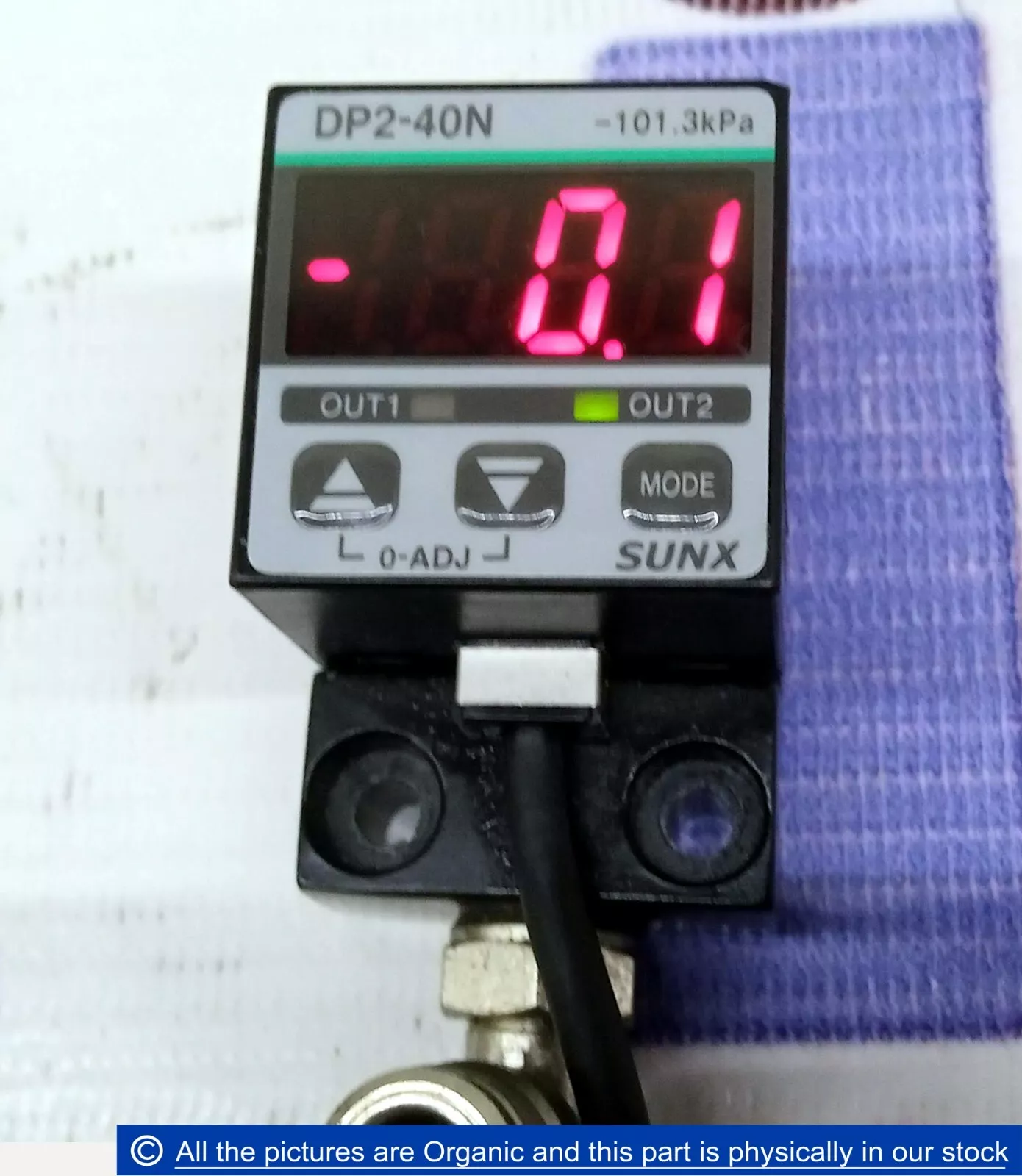 Sunx DP2-40N Digital Pressure Sensor -101.3kPa DP2 Series DP240N ...