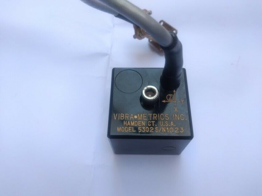 Vibra Metrics Inc.5302S/N1023 Vibration Sensor 5302S Industrial SOL