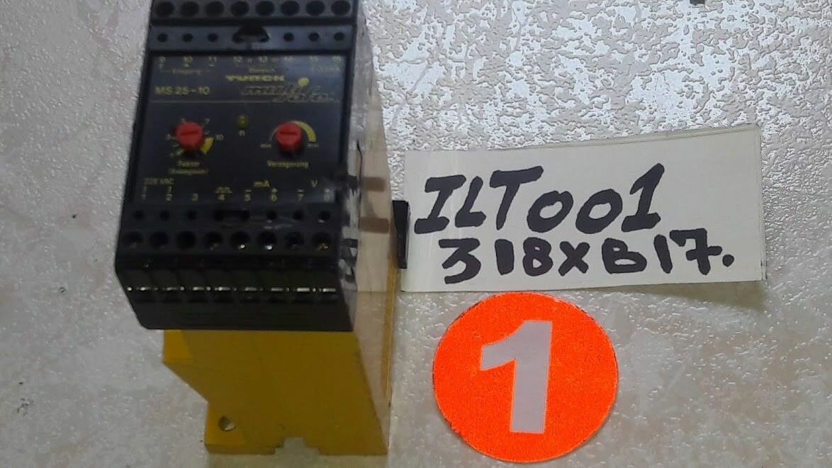 TURCK MULTISAFE MS25-10 Tachometer / Revolution Counter