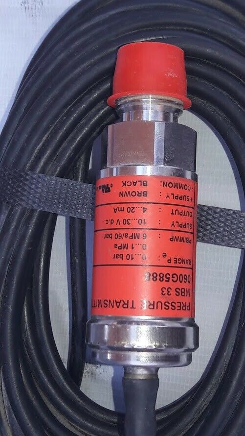 New Danfoss MBS 33 060G5888 Pressure Transmitter 0…10 bar 0..1 Mpa
