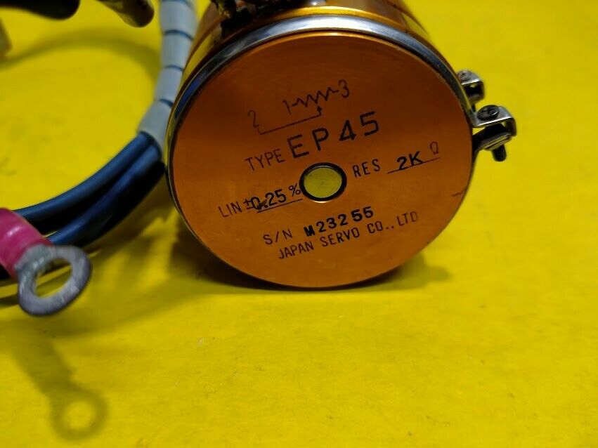 Japan Servo Co Ltd EP45 Potentiometer Marine store spare Industrial