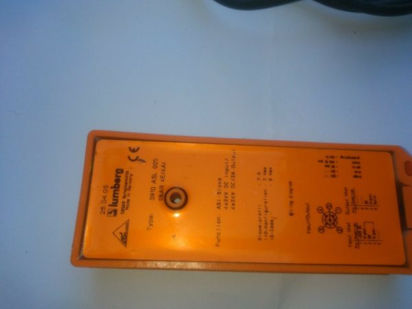 Lumberg 0910 ASL 005 ASI-Slave Module 0910ASL005.B00 4I/40 S-7 ...