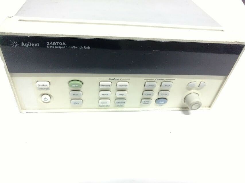 Agilent Technologies 34970A Data Acquisition / Switch Unit Data Logger