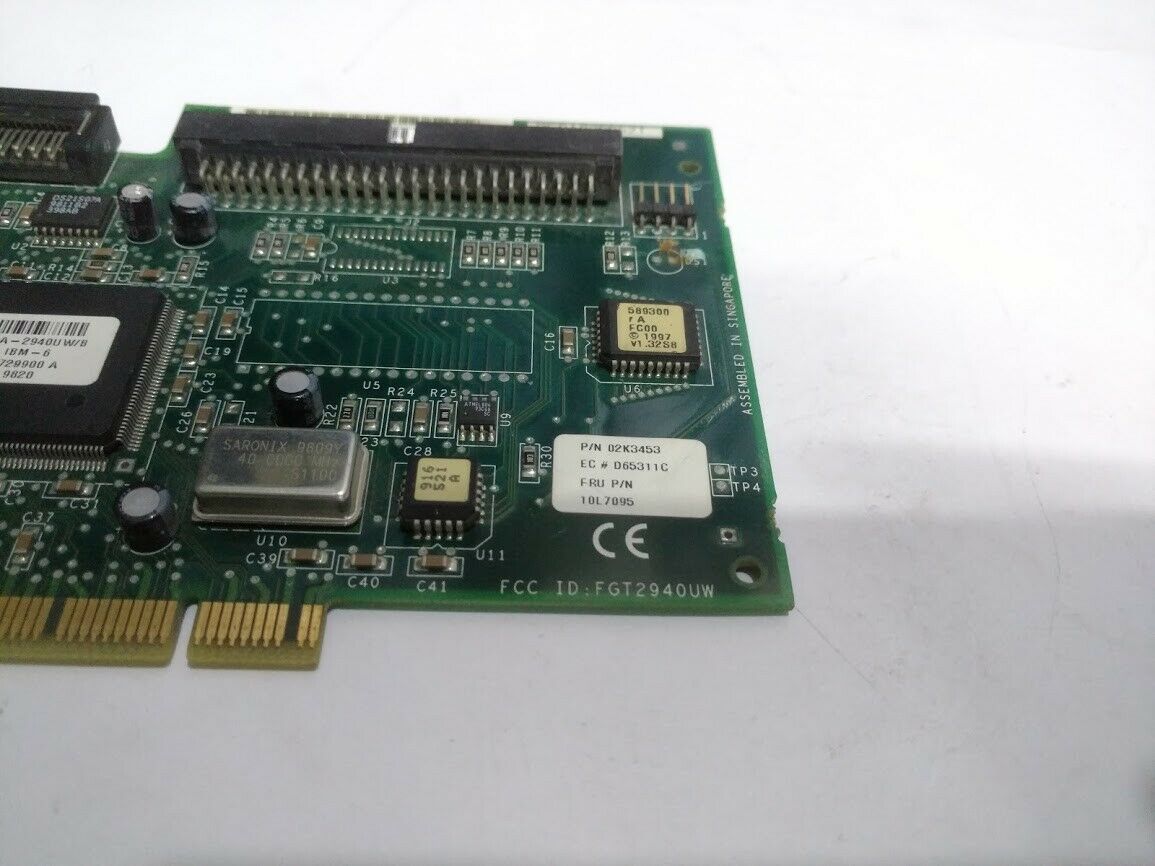 Adaptec AHA2940W/2940UW 94530002 D PCI SCSI Controller AHA2940UW