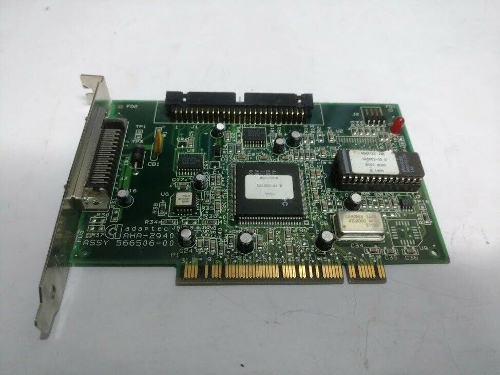 Adaptec AHA2940 Bios V1.11 Assy 56650500 PCI SCSI controller card