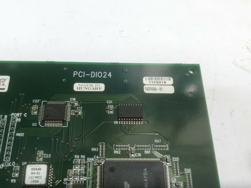 Measurement Computing PCIDIO24 Rev. 1 24Channel Digital I/O Board