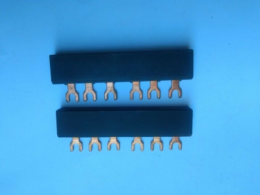 Lot of 2 Klockner Moeller B 3.0/2-PKZ 0 Feeder Busbar Connect B302PKZ0 ...