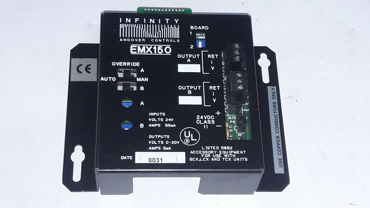 NEW EMX150 INFINITY ANDOVER CONTROLS 24V 55UA Industrial SOL Pte Ltd