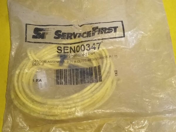 Sen00347 ServiceFirst SEN00347 Sensor Assy. 9.75K Ohms Trane Heat Pump Defrost ...
