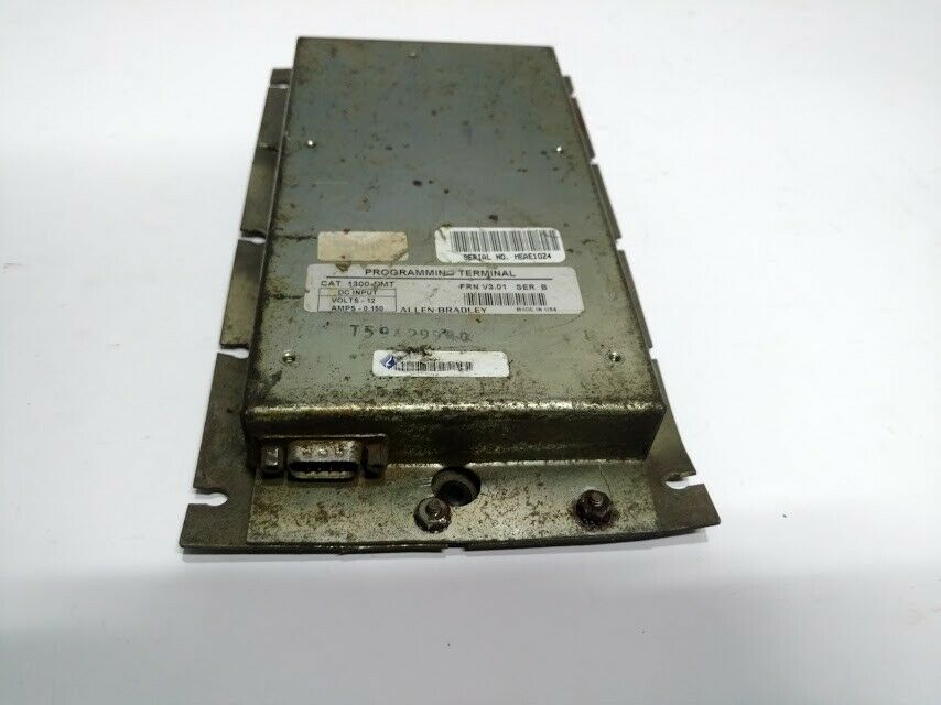 ALLEN BRADLEY PROGRAMMING TERMINAL 1300-DMT SERIES B FRN. V3.01 ...