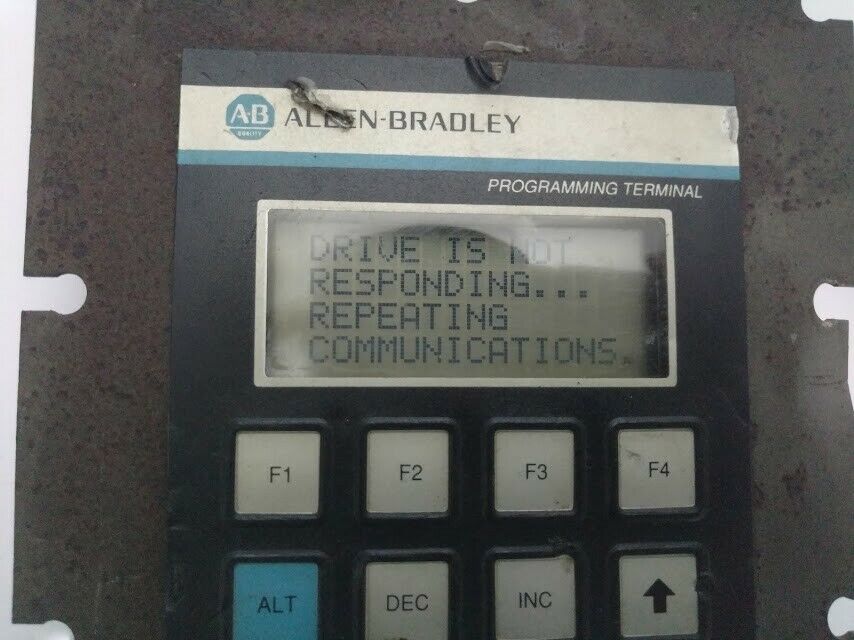 ALLEN BRADLEY PROGRAMMING TERMINAL 1300-DMT SERIES B FRN. V3.01 ...