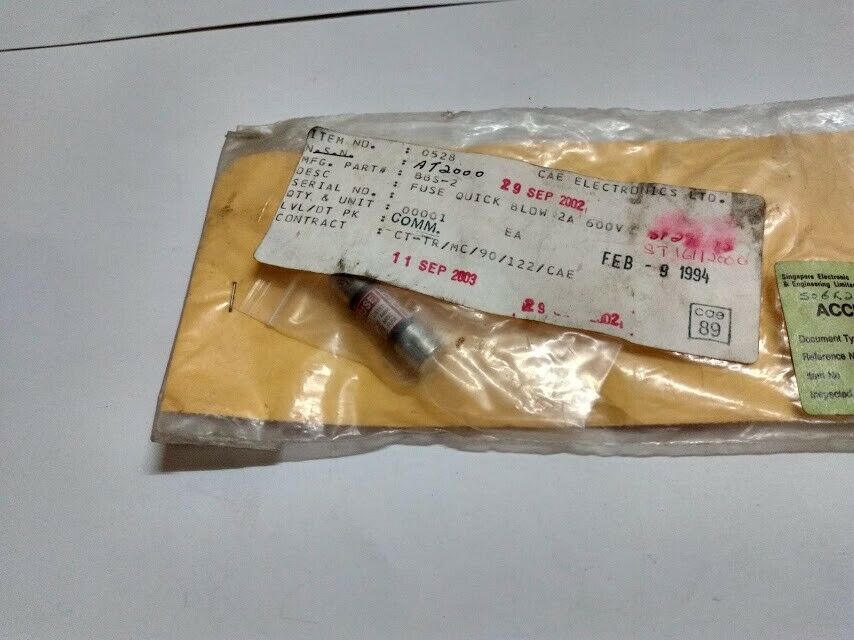 Bsmann By Eaton BBS-2 Fe, Cylinder, Fast Acting, 2 A, 0.41x1.38 In - Foto 11