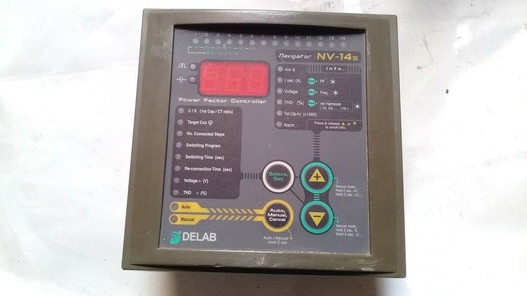 DELAB Navigator NV14s power factor controller 240vac Industrial SOL