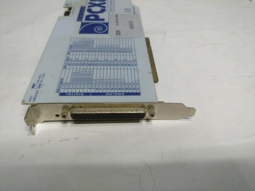 PCX822np Multichannel sound card PCX822 Industrial SOL Pte Ltd