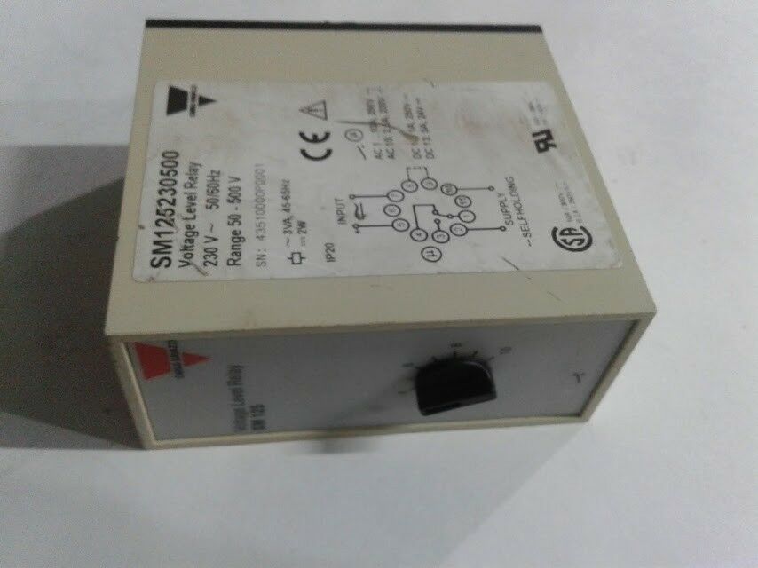New Carlo gavazzi electromatic LTD SM125230500 voltage level Relay SM