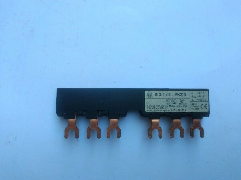 Klockner Moeller B 3.1/2-PKZ0 Feeder Busbar Connect For Motor ...