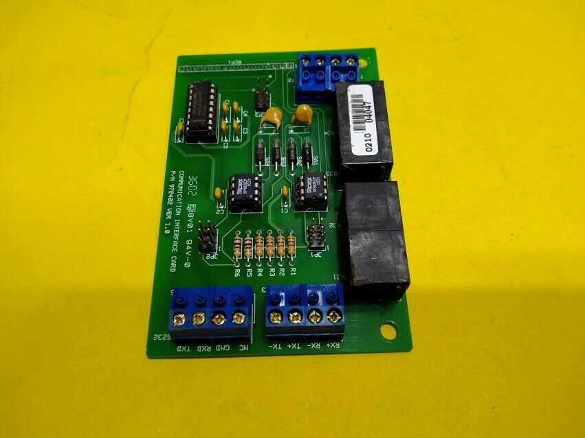 Code Way Interface Card Communication Interface Card P/N 970402 Ver. 1.0 - Industrial SOL Pte Ltd