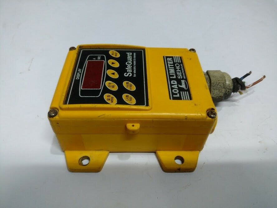 SHDL100 SEHO SafeGuard for electrical hoist & cranes Load Timer 2007