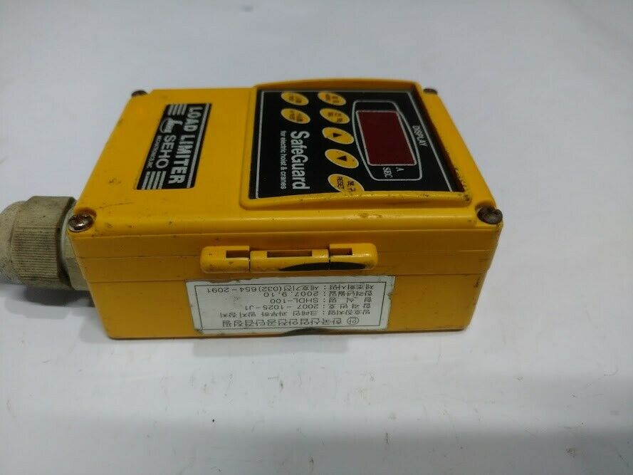 SHDL100 SEHO SafeGuard for electrical hoist & cranes Load Timer 2007