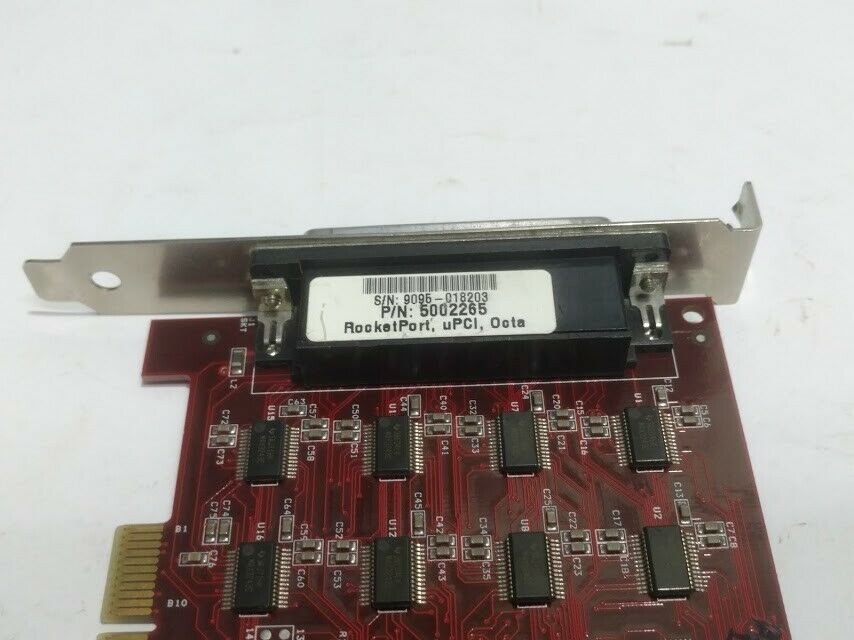 Comtrol RocketPort 5002265 uPCI Octa 8Port Serial PCI Card 5302265 Rev