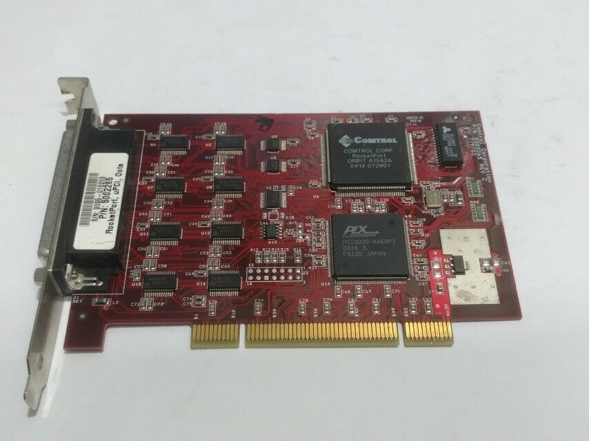 Comtrol RocketPort 5002265 uPCI Octa 8Port Serial PCI Card 5302265 Rev