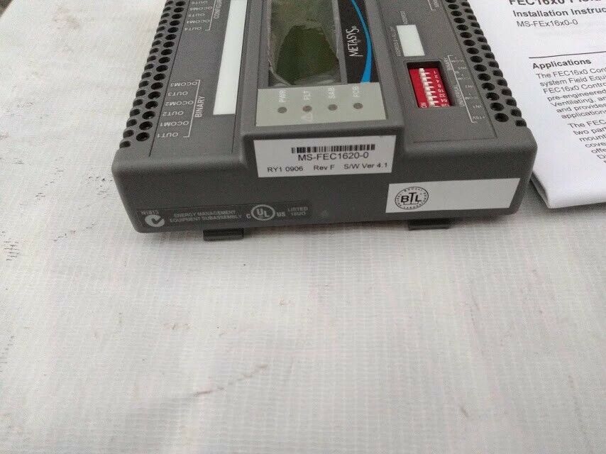Johnson Controls METASYS MSFEC16200 Rev F S/W Ver 4.1 Field Equipment