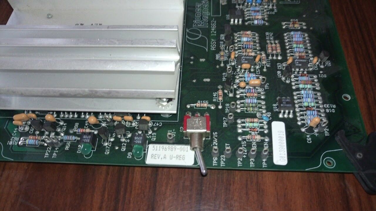 Pioneer 51196989001 Rev A UReg Circuit Board Regulator Assy