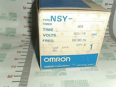 New Omron NSY-30S 100/110VAC Omron Miny timer NSY30S - Industrial SOL ...